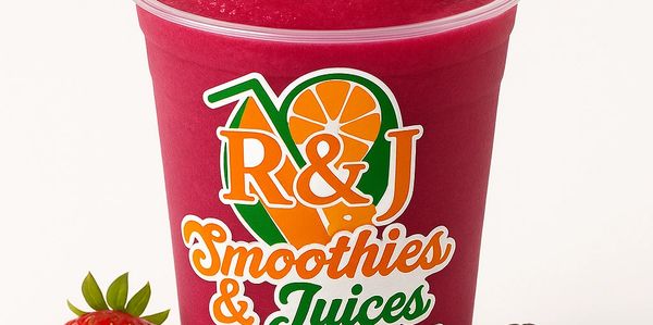 Fresh smoothie from R&J Fresh Smoothies & Juices in Fairless Hills, Pennsylvania. Made with fresh fr