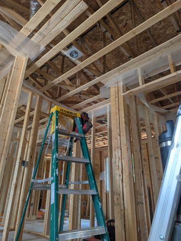 Residential electrical rough in, new construction 🏗️⚡🏡