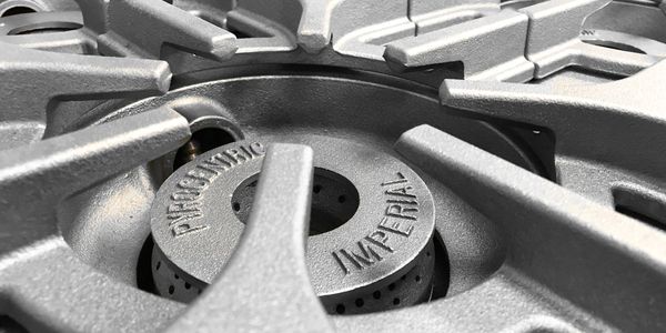 36inch range, commercial range restaurant range, range, 6-burner, oven base, Imperial Range, Nat gas