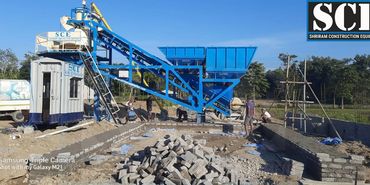CP SEREIS CONCRETE BATCHING PLANT WITH TURBO PAN MIXER | READYMIX  CONCRETE BATCHING PLANT IN INDIA