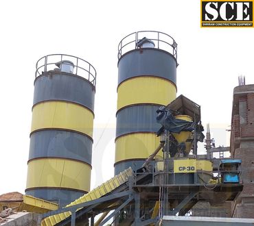 CP SEREIS CONCRETE BATCHING PLANT WITH TURBO PAN MIXER | READYMIX  CONCRETE BATCHING PLANT IN INDIA