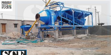 RDM PH SERIES FULLY AUTOMATIC CONCRETE BATCHING PLANT WITH REVERSIBLE DRUM MIXER TECHNOLOGY INDIA
