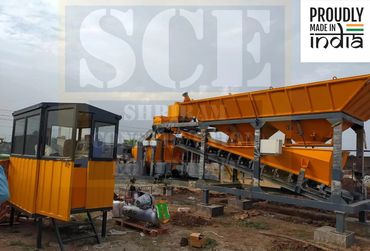 RDM PH SERIES FULLY AUTOMATIC CONCRETE BATCHING PLANT WITH REVERSIBLE DRUM MIXER TECHNOLOGY INDIA