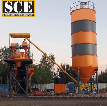 CP SEREIS CONCRETE BATCHING PLANT WITH TURBO PAN MIXER | READYMIX  CONCRETE BATCHING PLANT IN INDIA