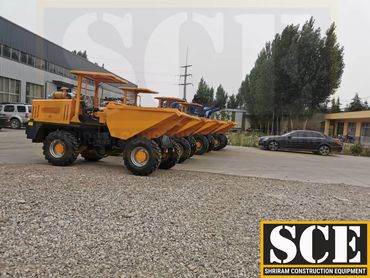 SCE IS ONE OF LEADING MANUFACTURER AND EXPORTER OF MINI SITE DUMPER | TOUGH RIDER  FROM INDIA