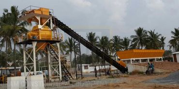 concrete batching plant with twin shaft mixer, rmc concrete batching plant, readymix concrete