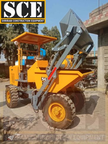 SELF LOADING MINI SITE DUMPER | CONSTRUCTION SITE DUMPER | TOUGH RIDER | DIGGER AND DUMPER INDIA