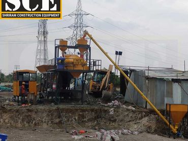 STP SERIES CONCRETE BATCHING PLANT WITH PAN MIXER | RMC CONCRETE BATCHING PLANT MANUFACTURER INDIA
