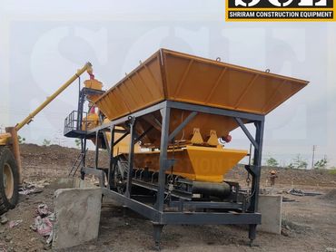 STP SERIES CONCRETE BATCHING PLANT WITH PAN MIXER | RMC CONCRETE BATCHING PLANT MANUFACTURER INDIA