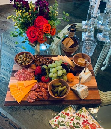 Get all the oohs and ahs with any of the exotic hardwood Cutting/Serving Boards!