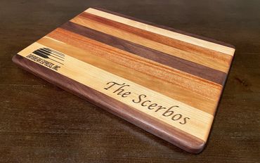 Exotic Woods Serving Board 16" x 12" x 3/4"