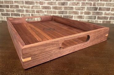 Fancy Me Serving Tray With Maple Spline