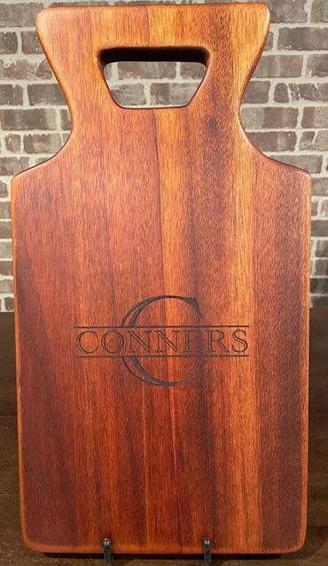 Mahogany Personalized Retro Charcuterie Board