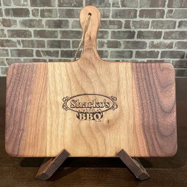 Bruschetta for 2 Walnut charcuterie board