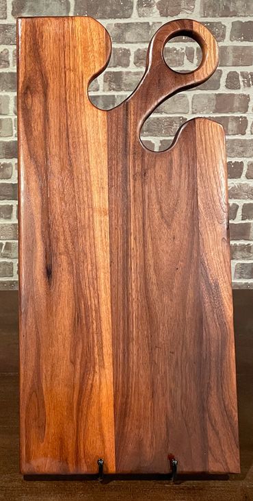 Cool Handle Rebel Walnut Charcuterie /Serving Board
