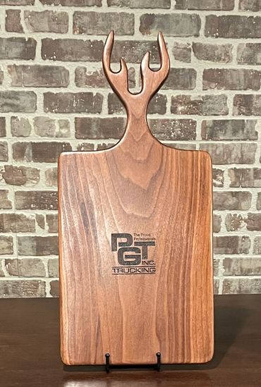 Walnut Deer antler board
