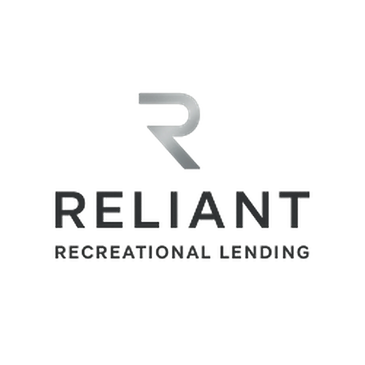 Logo of Reliant Recreational Lending with a stylized R symbol.