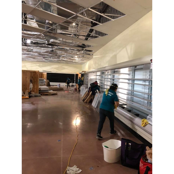 People Working on a Building