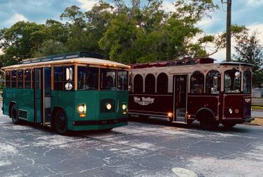 Vintage Trolleys in Mount Dora