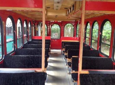 Vintage Trolley Interior