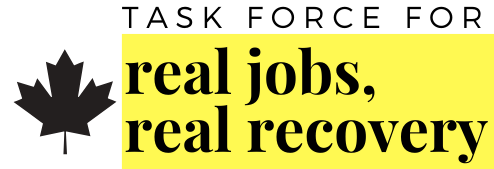 Task Force For Real Jobs, Real Recovery