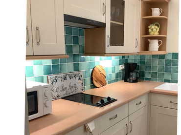 Kitchen of the Rose Suite.