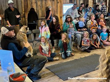 Eric & Maddie question and answer after the presentation.