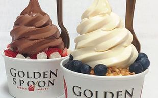 Dessert, Fro Yo, Frozen Yogurt, Chocolate Sprinkles, fruit, strawberry