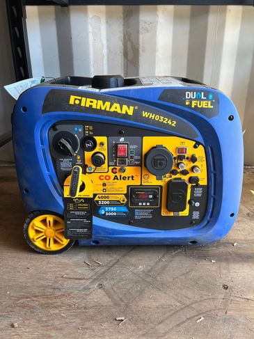4000 Watt Generator Traffic Control Equipment