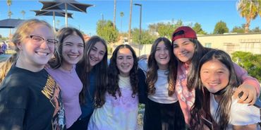 Arizona Jewish Academy Students performing good deeds