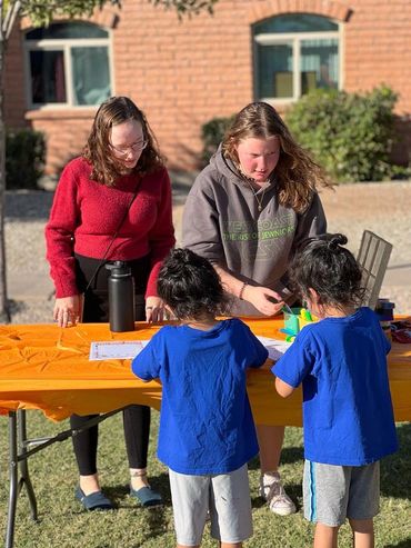 Arizona Jewish Academy Students performing good deeds