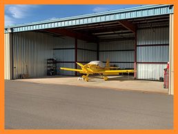 Photo of larger metal door hangar