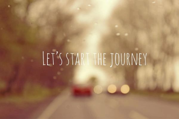 Lets start the journey together