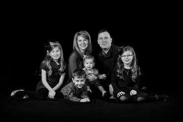 Family portraits, fine art, portraits, family totem portraits