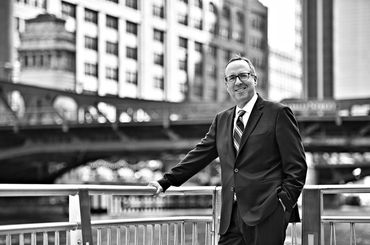 Corporate portrait, Embree Financial, Paul Embree, location photography