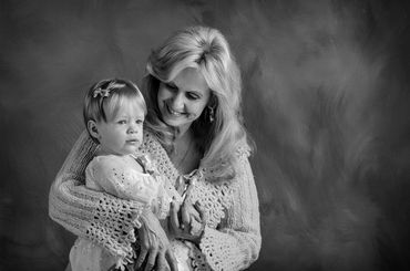 Portrait, generations portrait, grandma and grand daughter, intimate portraits, black and white