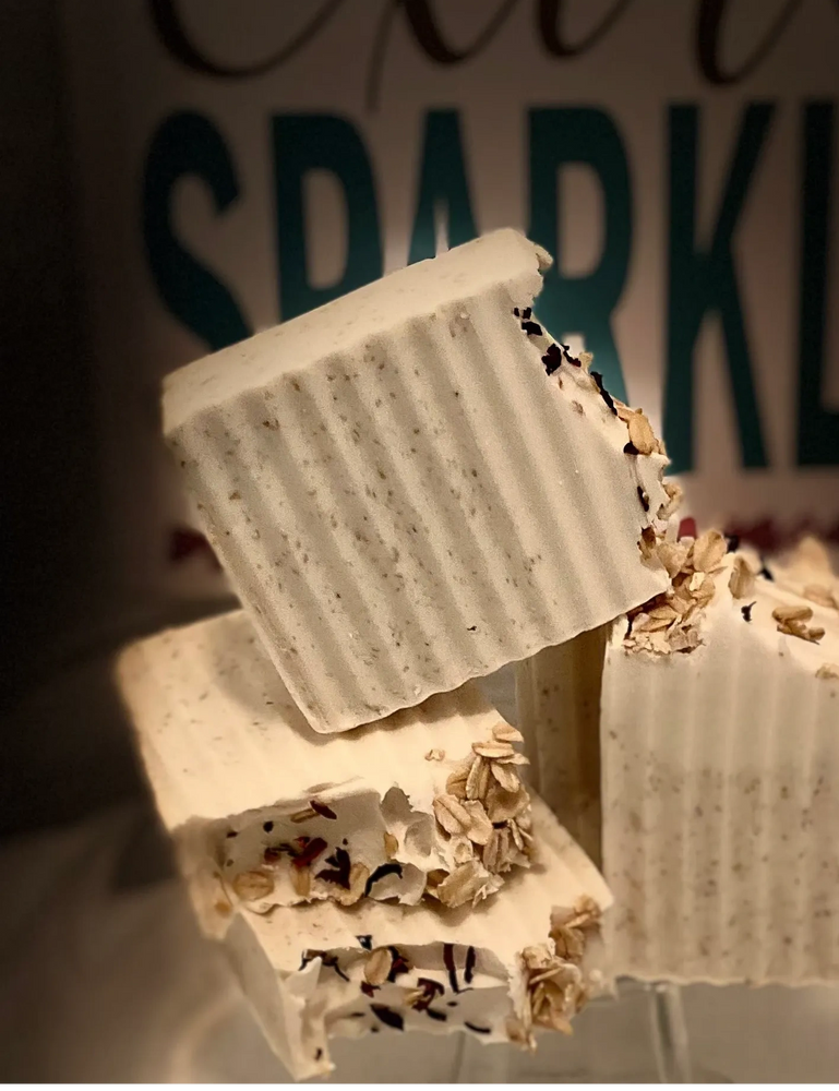 Honey Almond Oatmeal Shea & Kokum Butter Cold Process Soap