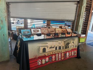 My Father Cigars Table