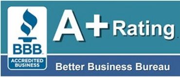 Better Business Bureau A+ Rating Accredited Award
