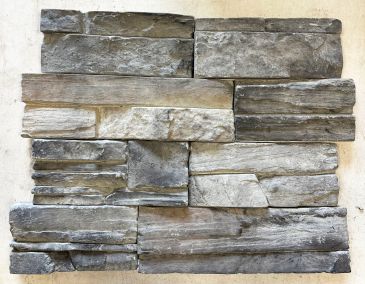 5" Chisel Grey Country Ledge Stone Veneer in Tampa, Florida