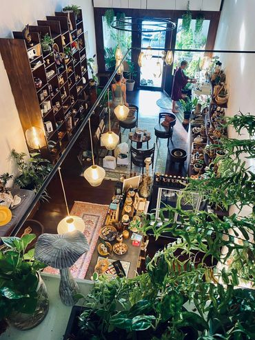 Our brick-and-mortar shop with a design aesthetic that fosters a deep connection with nature.