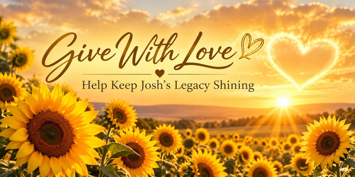 Sunflowers with a message to give with love.