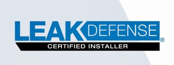 Trained and Certified to install leak defense product.