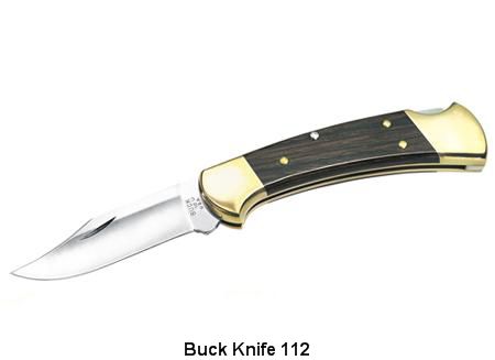 Buck knife 112