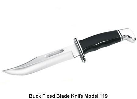 Buck Fixed Blade Knife Model 119 Buck Fixed Blade Knife Model 119