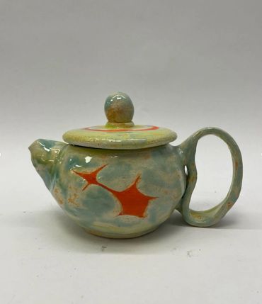 star, teapot, ceramic