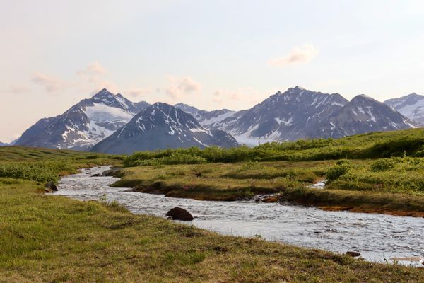 Canadian glacier, an original shot by Rosalie