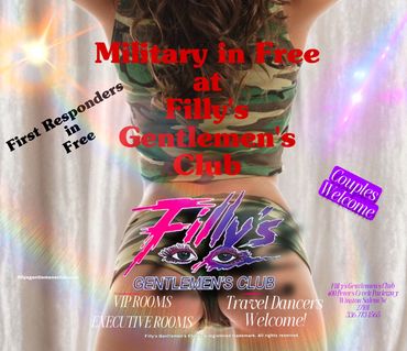 Military & First Responders Always in Free