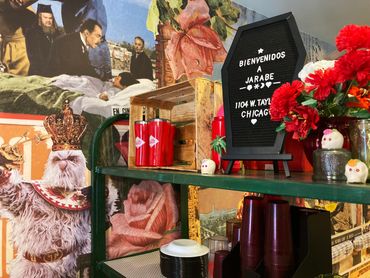 Interior detail of Jarabe Chicago.