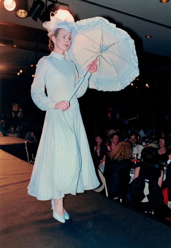 On Runway, finals night at the Australian Gown Of The Year 1992.